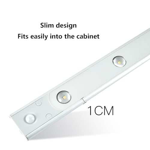 Lámpara de pared LED con sensor de movimiento y batería USB recargable regulable 5