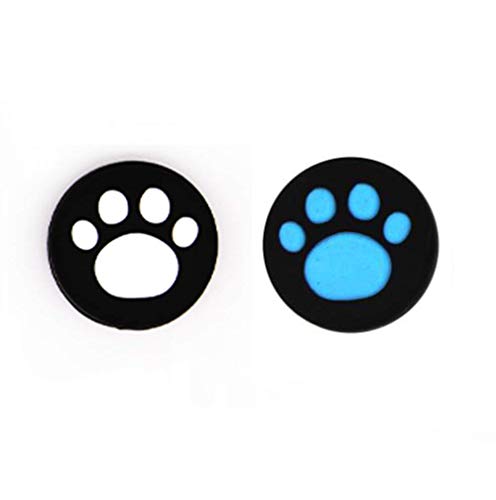 Image of Silicone Thumb Stick Grips Cap Cover Joystick Thumbsticks Caps for PS4 Xbox ONE Xbox 360 PS3 PS2 Cat Dog Paw (K)