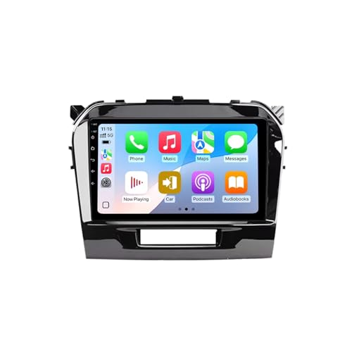Voiture de Navigation GPS pour Suzuki Vitara 2015-2021 Autoradio Bluetooth WiFi 2G+32G USB