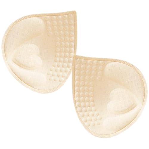 LALAFINA Insertos de Almohadillas para Sujetador Deportivo de Nylon Diseño Transpirable y Ligero para Mujer, Compatibles Sujetador de Yoga y Traje de Baño