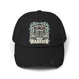 Rugged Road Warrior Hat for Truck Drivers Idea! Black