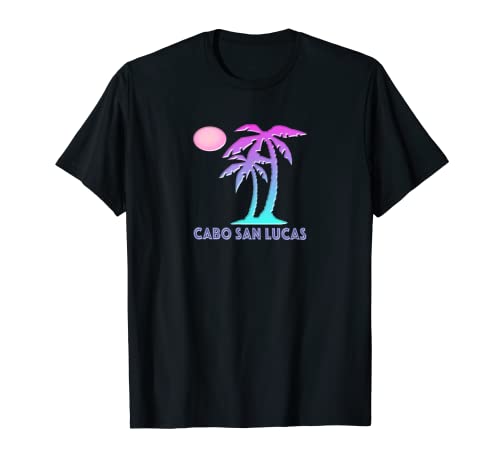 Cabo San Lucas Souvenirs Gift Palma tropicale Maglietta