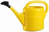 Arrosoir en plastique avec douchette Jaune 5 l