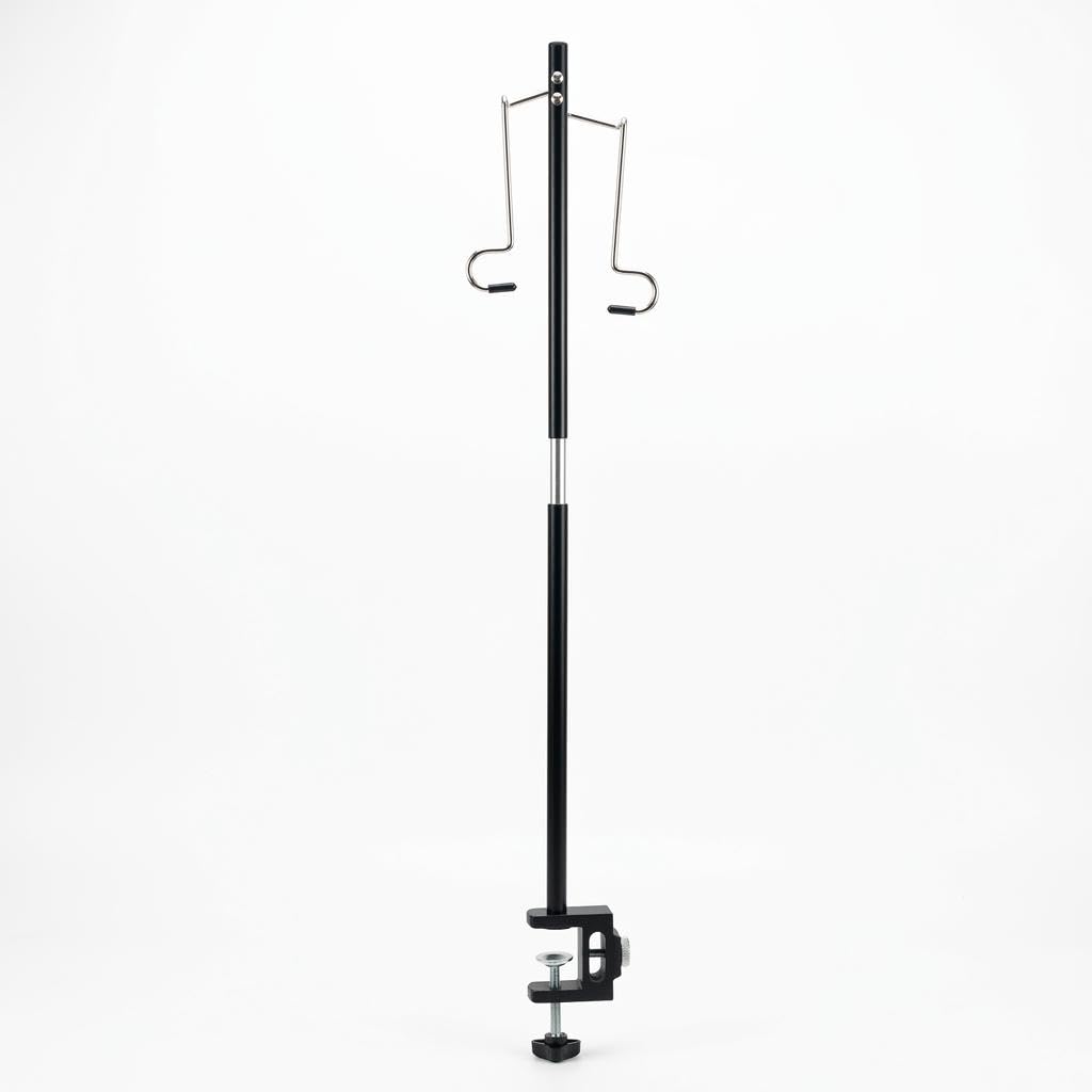 Portable Folding Camping Lantern Pole Outdoor Aluminum Alloy Light Stand for Camping Lighting Double Hook Desktop-image-44