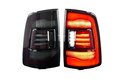 Feux Arrière LED Ram 1500 2009-2018 avec Animation Dynamique de Recul
