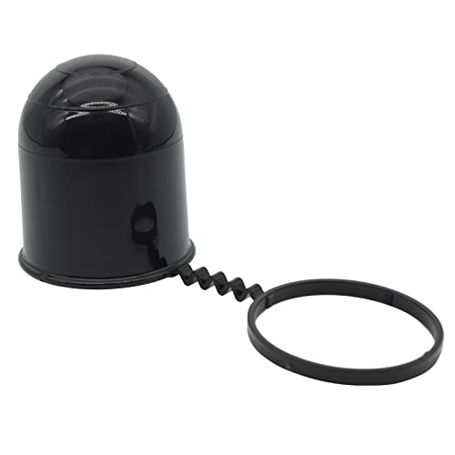 Universal 50Mm Tow Bar Cap Black Durable Caravan Trailer Protection Towing Hitch Tow Ball Cover Car Accessories Prevent Falling #TOP1
