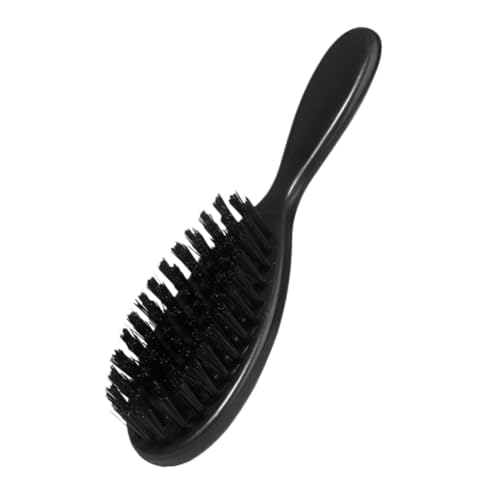 Baluue Retro Oil Head Brush Beard Shaper Comb for Curly Hair Comb Barber Tools for Men