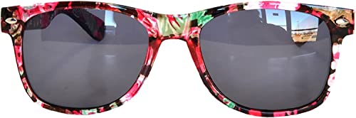 Image of OWL Retro Style Sunglasses 80's Classic Vintage Unisex Nerd Colored Frame