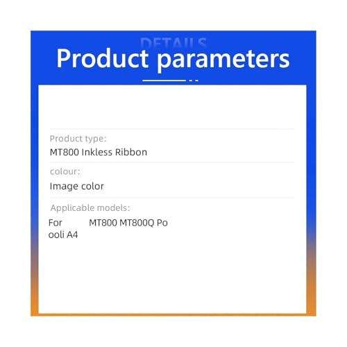Ruban MT800 compatible HPRT pour imprimer vos contrats A4 en déplacement professionnel