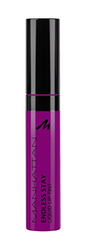 Manhattan Endless Stay Liquid Lip Tint, Langanhaltende, intensive Lippenfarbe, Farbe Berlin Berry 64M, 1 x 7ml
