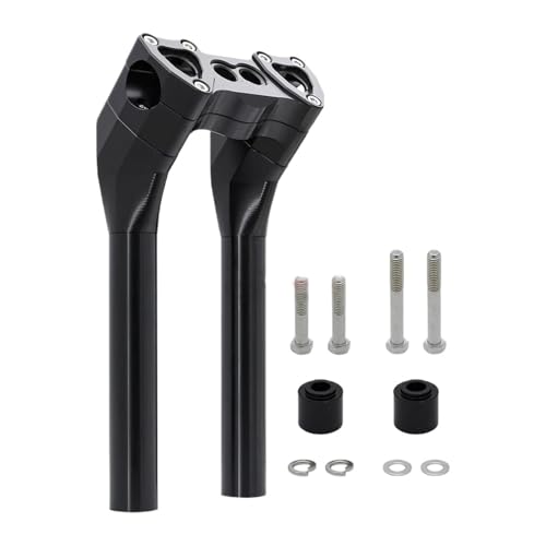 Guidon riser MX 1-1/8" idéal pour les longs road trips en Harley Sportster