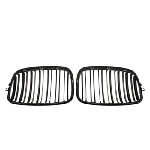 Calandre double lattes noir brillant pour grille de course avant X5 E70 X6 E71