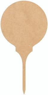 Golf Tee Wood Sports Craft 7" Shape, Unfinished Paintable MDF 1/8" Wall Hanging