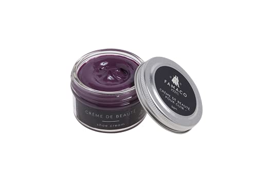 Famaco unisex-adult Cream Shoe Treatments and Polishes, Purple (Purple Myrtille), 50.00 ml
