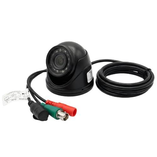 Sentry Cámara CCTV mini domo de 2 MP 1080p, lente de 3.6 mm, interior, exterior, color negro