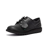 Kickers Kick Lo Vegan Youth Black Shoes-UK 6 / EU 39