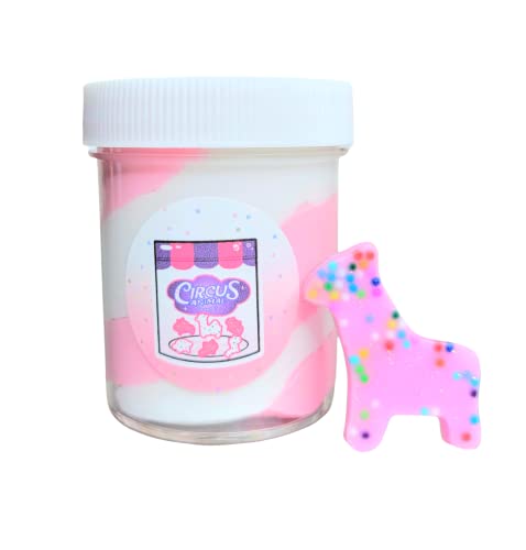 Frosted Animal Cookie Handmade Scented Snow Butter Slime 4oz - Hoshimi Slimes