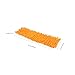 FOMIYES 2Pcs Mop Head Replacement Cloth, Soft Mop Refill Pads with Water Absorption, Reusable Mop Pads for Home Floor Cleaning (Orange)