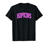 Hopkins Minnesota MN Vintage Athletic Sports Pink Design T-Shirt