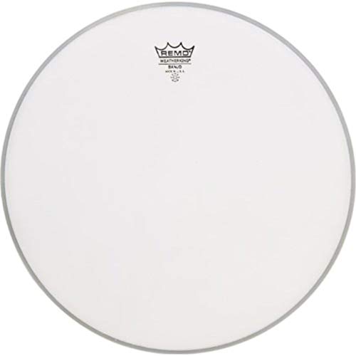 Remo Banjo Head, Coated (Bottom), 11-inch Diameter, High Collar