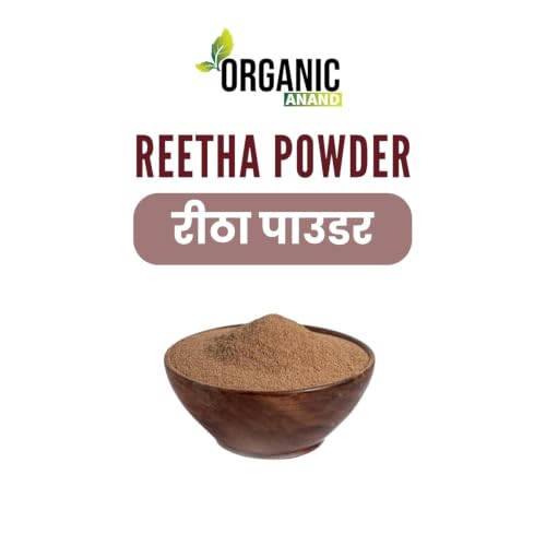 Image of Reetha Powder for Hair 75 Grams | Ideal for Hair, Face and Skin | Soapnut powder | 100% Pure and Natural, No Chemcial, No Preservative