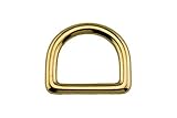 Halbring aus Messing – 10 Ringe
