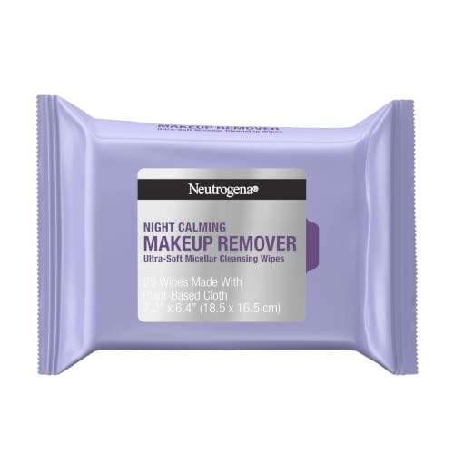 Neutrogena Night Calming Makeup Remover Wipes, 25 ct - image 1