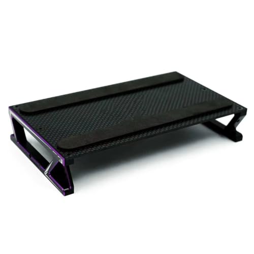 Support voiture aluminium 7075 Momentum 1/10 d'une precision aeronautique