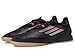 adidas Unisex-Adult F50 League Indoor Soccer, Black/Iron Metallic/Lucid Red, 9