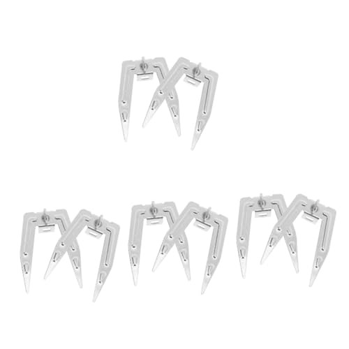 8 Pz Forchetta Di Pollo Alla Griglia Forchette Grigliate Di Carne Di Pesce Forchetta Per Grigliare Il Pesce Forche Grigliate Rotanti Forchette Per Girarrosto Acciaio Inossidabile Ciieeo