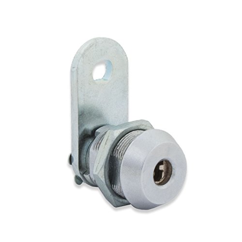 Fjm Security 8418B-Kd European High Security Cam Lock With 5/8” Cylinder And Chrome Finish, Keyed Different #TOP1