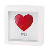 Material: Holz Herz & Heim® Herzliches Geldgeschenk zur Hochzeit als Bedruckte Bilderrahmen Spardose - individuell für Sie erstellt mit Namen des Paares
