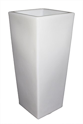Preisvergleich Produktbild Arnusa Oasis Lights Design Leuchten LED Blumenkübel Pflanzkübel Blumentopf (Leuchtvase (31x75x31cm))