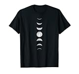 Mond Zyklus Mondphase Okkultismus Tarot Blackcraft T-Shirt