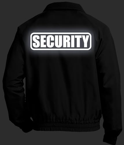 Smart People Clothing Security jacket, Economy with REFLECTIVE Decoration both front and back4
