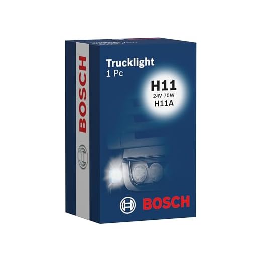 Lâmpada Bosch H11 24V 70W TRUCKLIGHT
