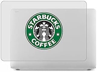 Protective Hard Shell Rubberized Case Cover For MacBook Air 13-inch Non-Slip Fully Vented Soft Touch Starbuck Logo
