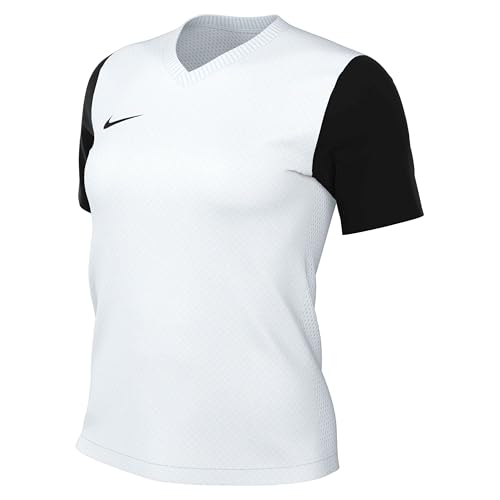 NIKE DH8233-100 W NK DF TIEMPO PREM II JSY SS T-shirt Women's WHITE/BLACK/BLACK Size M