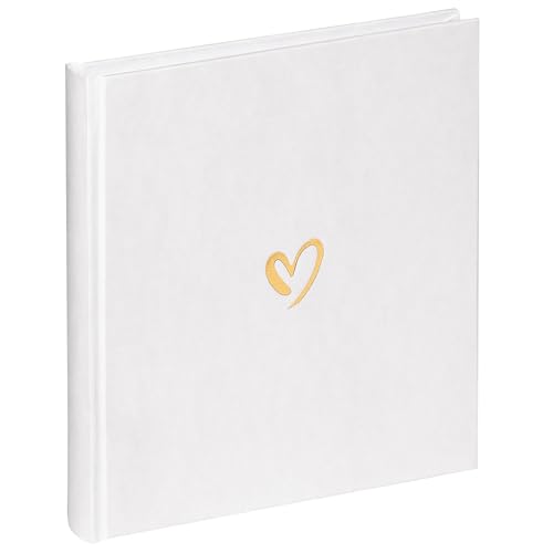 walther design Emotion FA-189-W - Album Fotografico, 40 Pagine, Bianco, 20 x 20 cm
