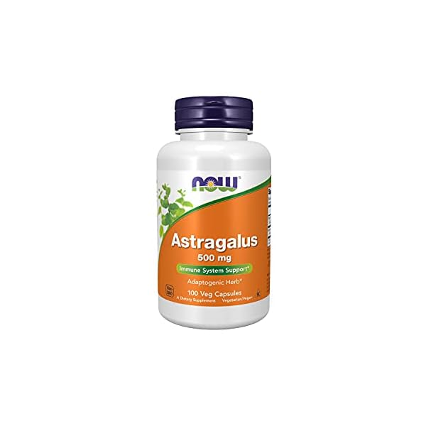NOW Supplements, Astragalus (Astragalus membranaceus) 500 mg, Immune System Support*, 100 Capsules