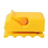 Lyreh Katzenkratzkartonschneider, 3D-Gedruckter Manueller Kartonschneider in Kätzchenform für Selbstgemachtes Haustierkratzbrett (Gelb)