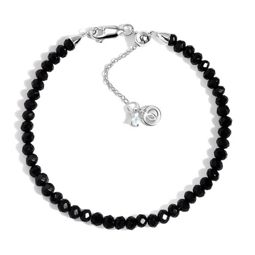 Moon Magic Real Moonstone, Black Obsidian, Rose Quartz Bracelets for Women by Moon Magic - Used condition - US$42.75