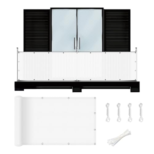 Brise vue balcon haute densité opaque et résistant aux intempéries - 2