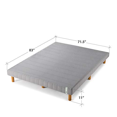 Zinus Good Design Award Winner Justina Metal Mattress Foundation / 11 Inch Platform Bed / No Box Spring Needed, California King #TOP4