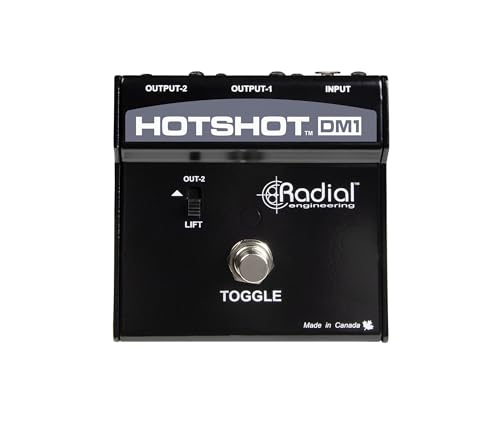 Radial Engineering HotShot DM1 Microphone Signal Muting Footswitch