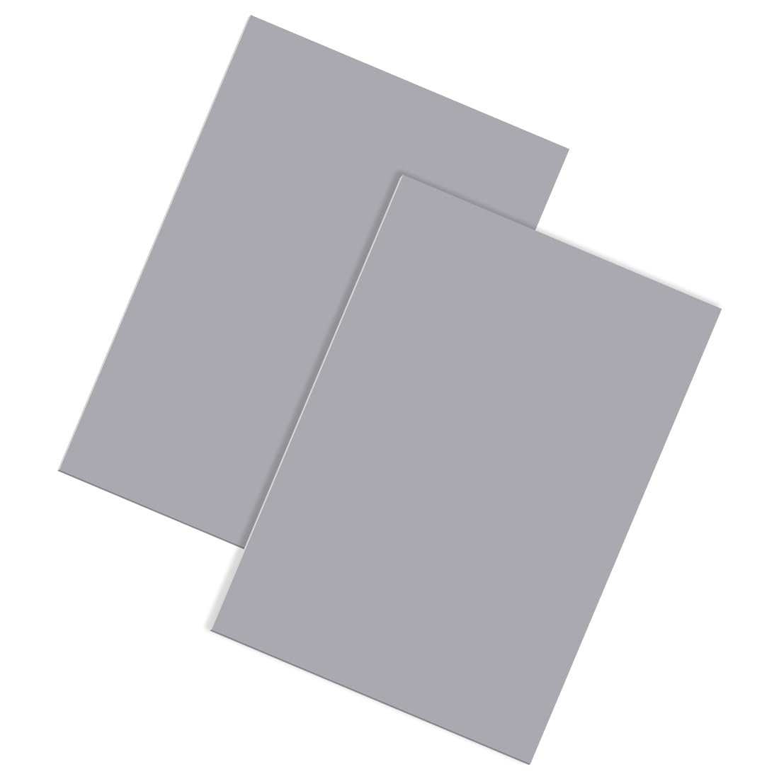 Stempel Gummi zum Lasern A4, Stempelgummi für Laser, Graue Weiche Unterlage, Lasergummi Stempelblatt 2 Stück für Lasergravur 2,3mm Dick, für Tinte, Handgefertigte Bastelblöcke