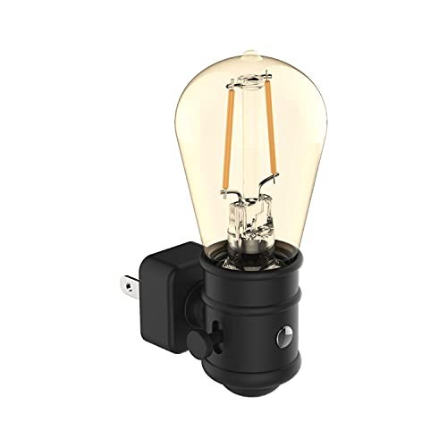 Ge Vintage Style Led Night Light, Plug-In Night Light Fixture, Warm Candle Light (4 Pack) #TOP1