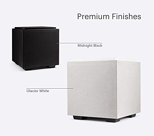 Definitive Technology Descend DN8 8\" Subwoofer Digitally Optimized for Movies and Music, 500W Peak Class D Amplifier & (2) Pressure-Coupled 8\" Bass Radiators, 2021 Model (Renewed)
