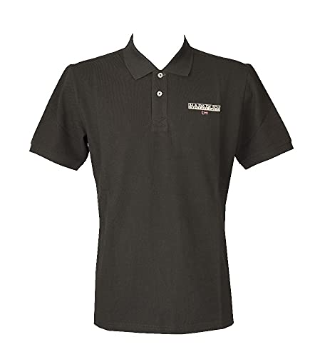 Napapijri Polo Homme Manches Courtes T-Shirt Col Boutons NP0A4F6W E-Ice