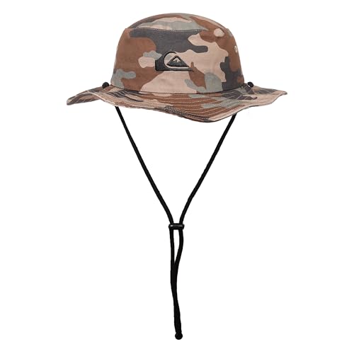 Image of Quiksilver Boys' Quiksilver Kid's Bushmaster Sun Protection Floppy Visor Bucket Hat